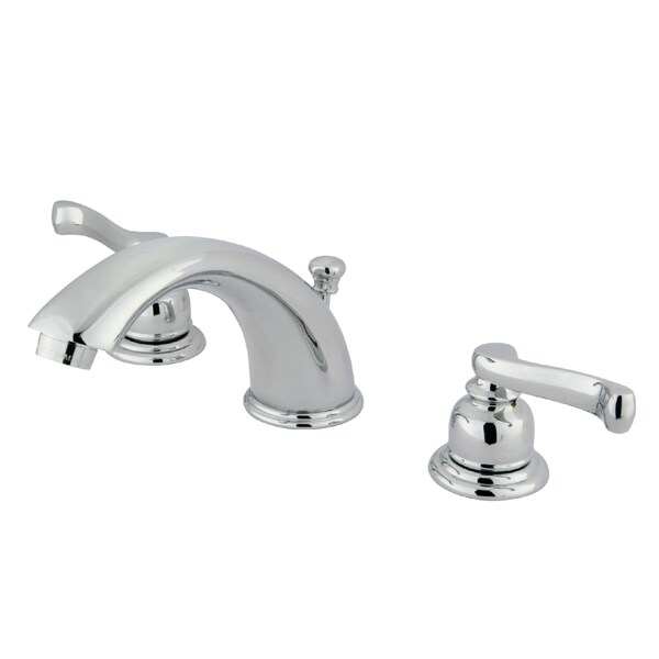 Widespread Bathroom Faucet, Polished Chrome